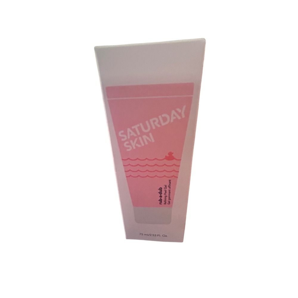 Saturday Skin Rub-a-Dub Refining Peel‎ Gel 75ml 2.53oz New in Box